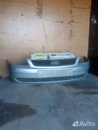 Бампер передний priora 1