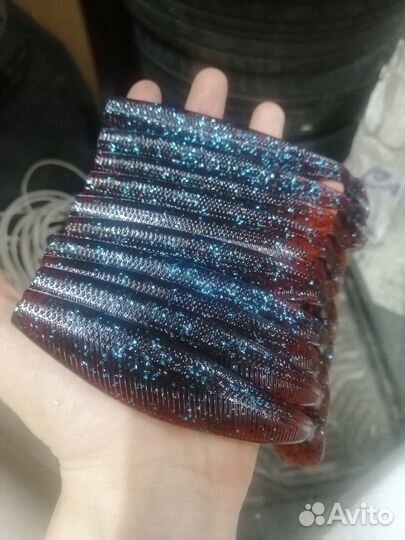 Силиконовые приманки ручной работы