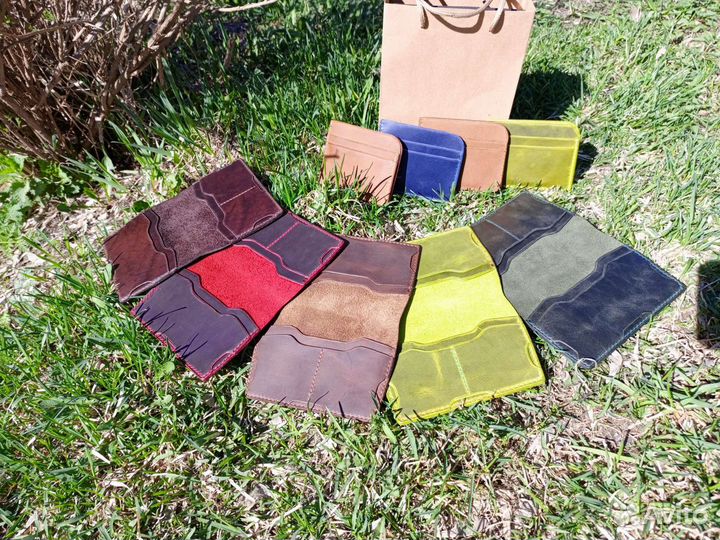 Обложка на паспорт из натуральной кожи р/р