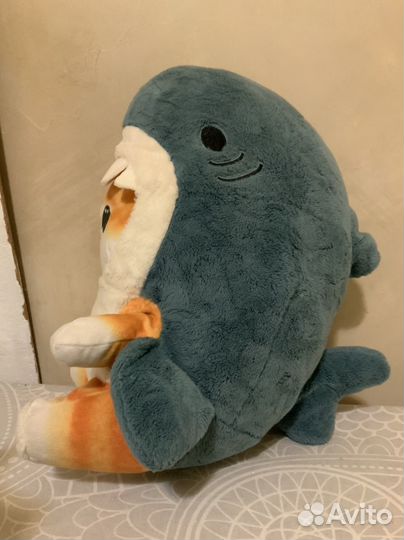 Мягкая игрушка кот акула