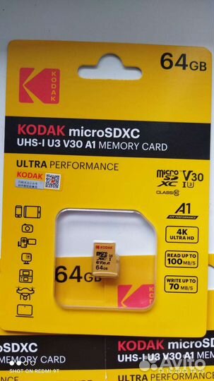 Флешка micro sd 64 gb