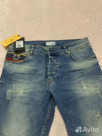 Джинсы мужские fendi новые