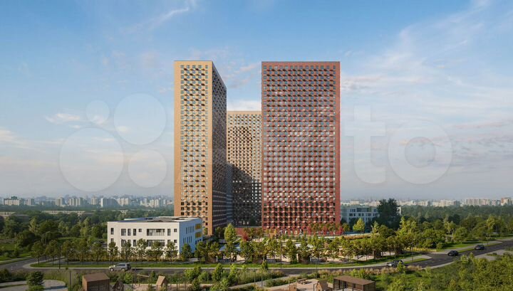 Квартира-студия, 20 м², 32/33 эт.