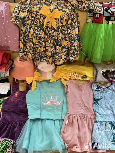 Вещи пакетом для девочки 92 98