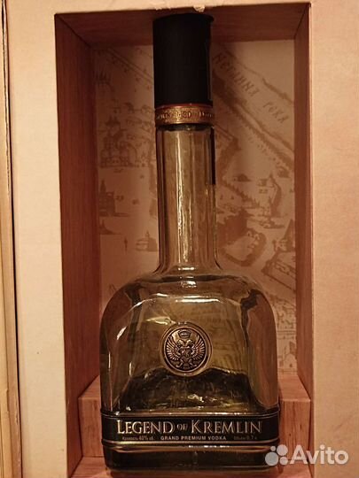 Коробка из под водки Легенда Кремля