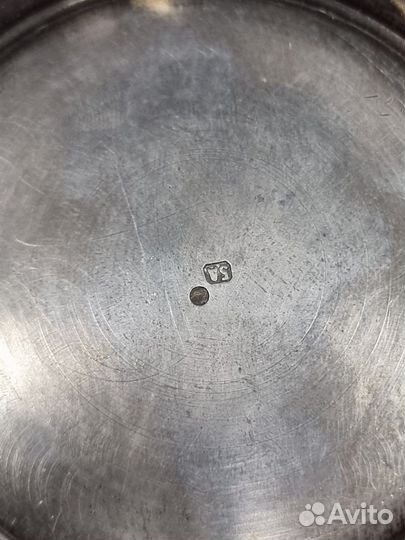 Подстаканник серебро 84