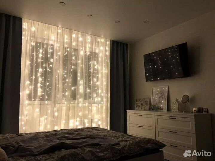 Гирлянда штора