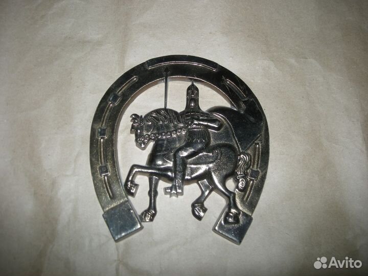 Подкова декоративная Витязь на коне