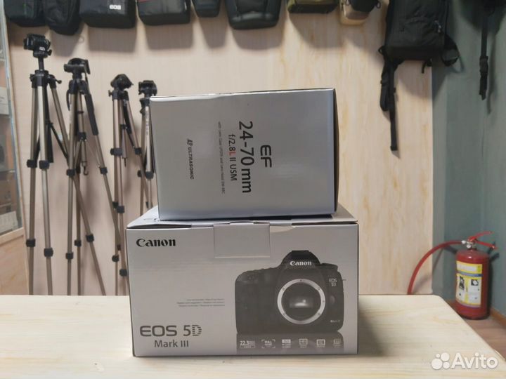Canon 5d mark iii +24-70mm f2.8 l II Новый