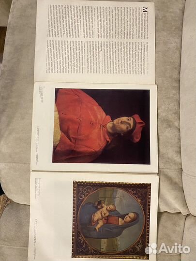 Альбомы художников Моне, Рафаэль, Коро