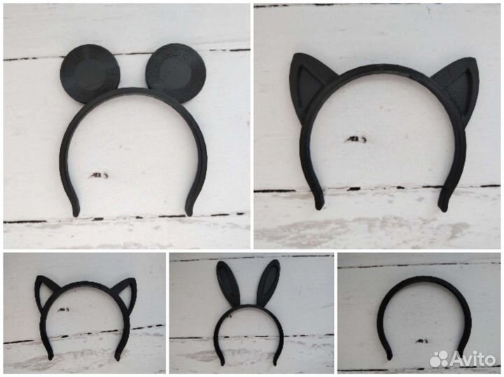 3D изделия / ободки для кукол Paola Reina