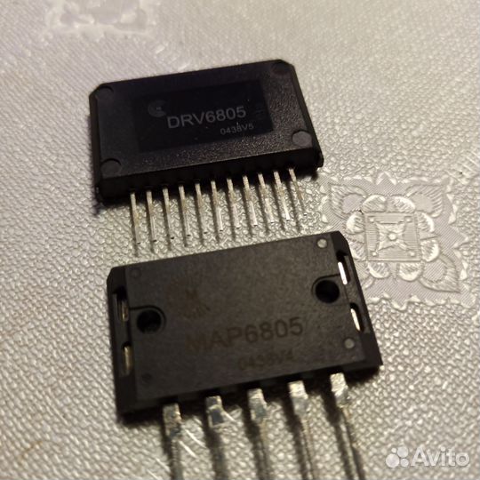 Две микросхемы DRV6805 и MAP6805 комплект