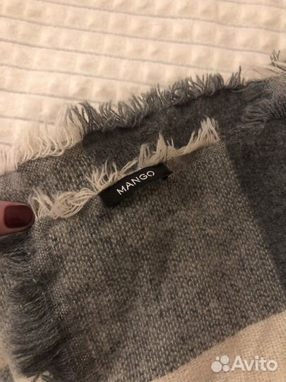 Теплый зимний платок/шарф mango