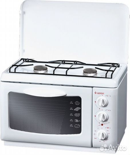 Настольная газоэлектрическая плита Гефест 120