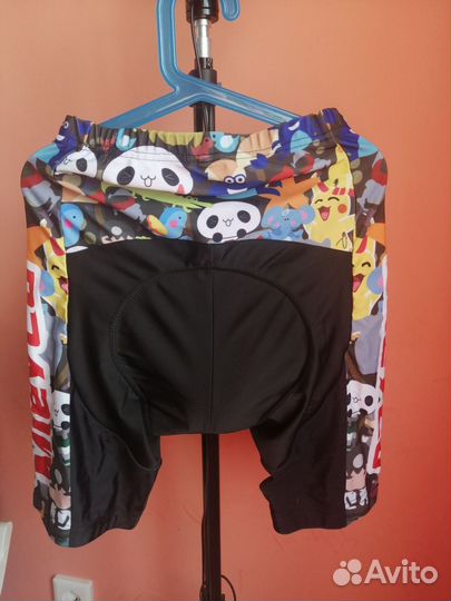 Велосипедный костюм профессиональный для девочки