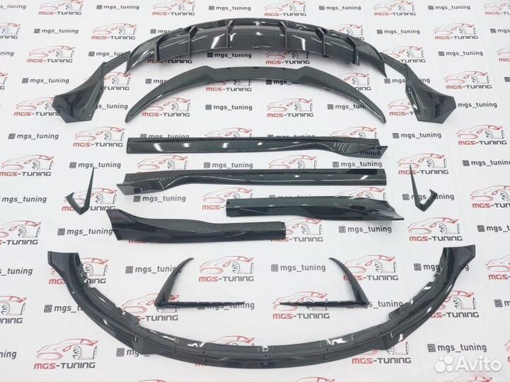 Комплект дооснащения Tesla Model 3 (Под карбон)