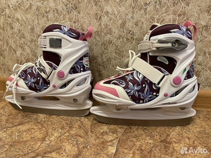 Коньки раздвижные 30-35 roces yuma