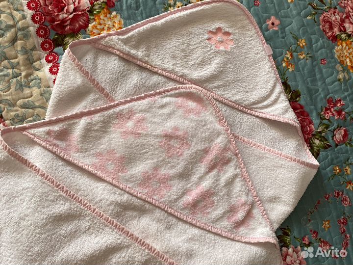 Полотенце банное детское с уголком нов mothercare