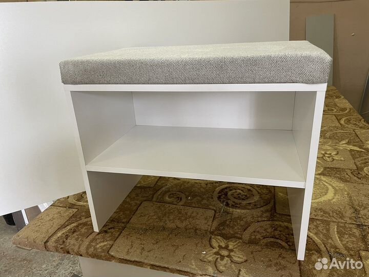 Обувница с мягким сиденьем