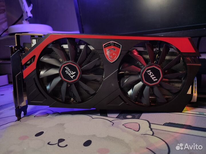 Игровая видеокарта MSI Radeon r9 290x под ремонт