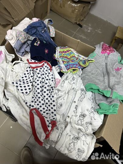 Детские вещи пакетом на девочку бесплатно