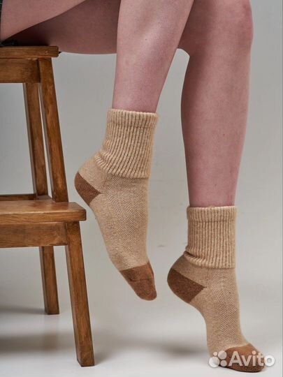 Носки из монгольской шерсти