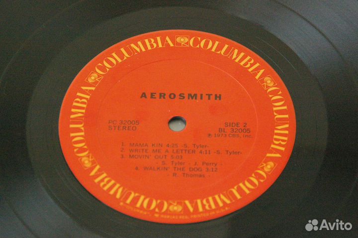 Пластинка Aerosmith 1975 USA