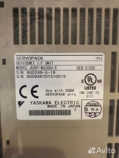 Jusp-NS300-E 9G0249-5-19 VER.01005 Yaskawa