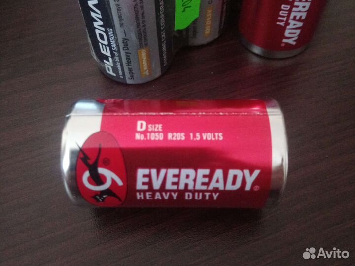 Батарейки lR20 (s)