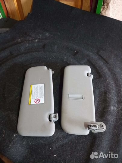 Kia rio 3 козырек солнцезащитный