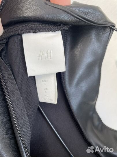 Водолазка H&M кож.зам