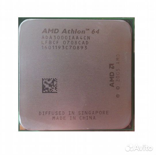 Б/у AMD Athlon 64 3000+ - ada3000daa4cn