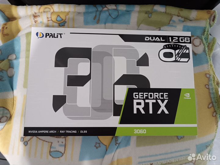 Коробка rtx3060 12g palit dual oc