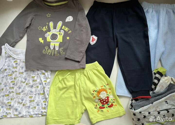 Пакет одежды 80 86 на мальчика