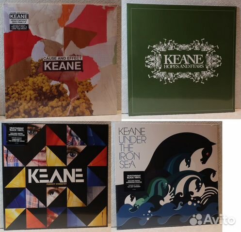 Пластинки keane LP новые