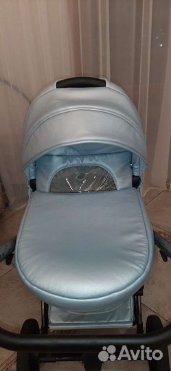 Коляска 2 в 1 эко кожа