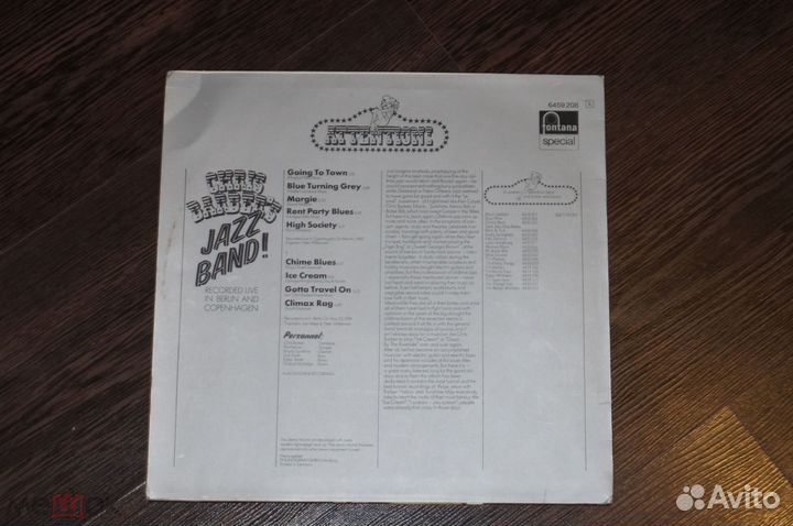 Виниловая пластинка 1 LP Chris Barber's Jazz Band