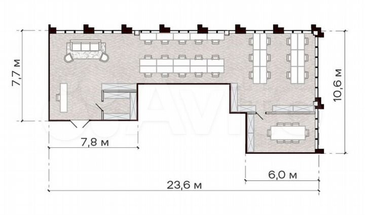 Офис, 172.23 м²