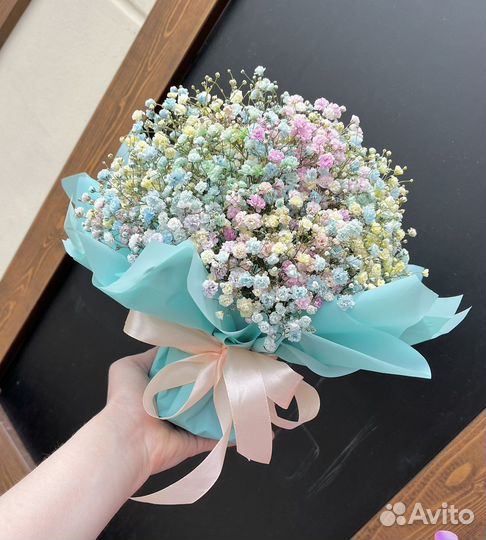 Букет из гипсофилы (комплимент )