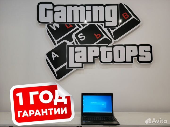 Мощный ноутбук Acer 14.0 i3/GT310M/SSD