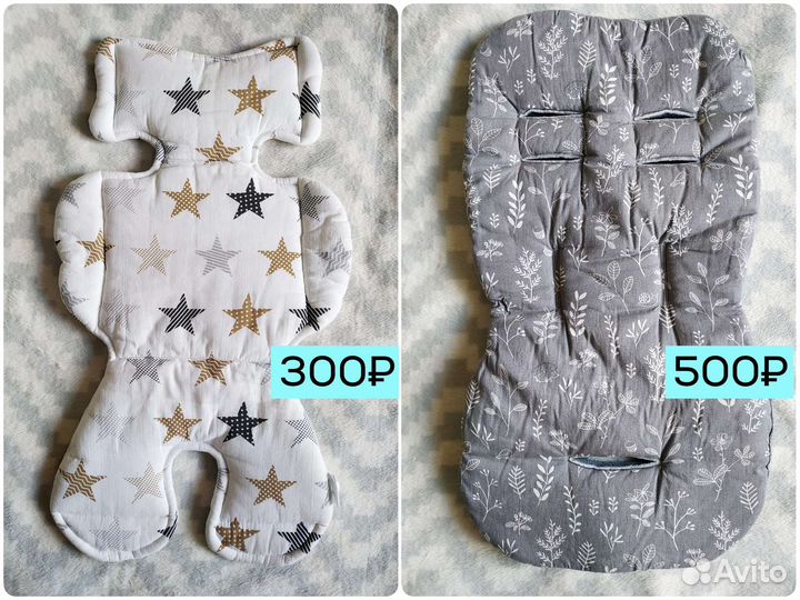 Матрасик в коляску, переноску, автокресло