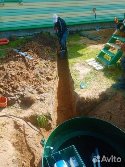 Канализация, септик для частного дома