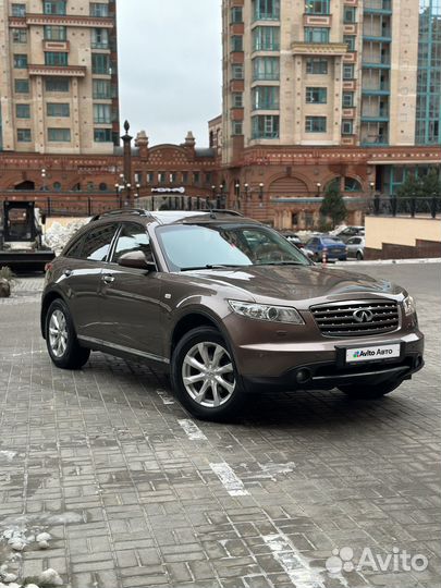 Infiniti FX35 3.5 AT, 2007, битый, 192 300 км