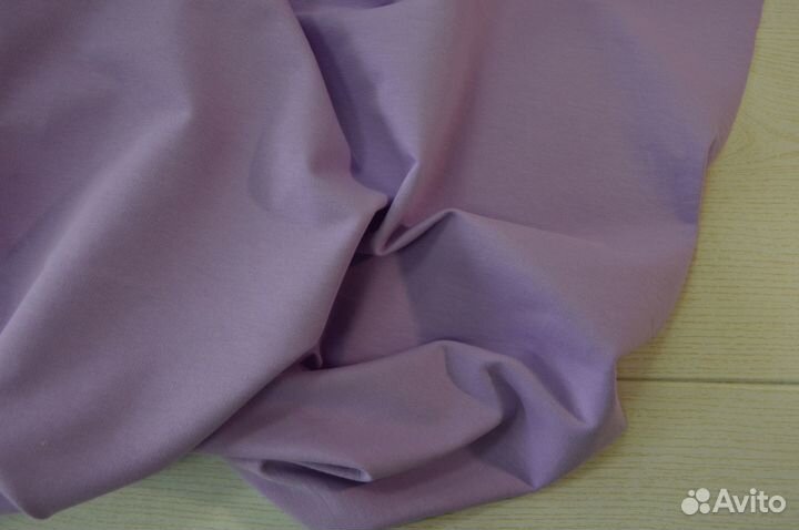 Ткань Футер 2х нитка Лаванда
