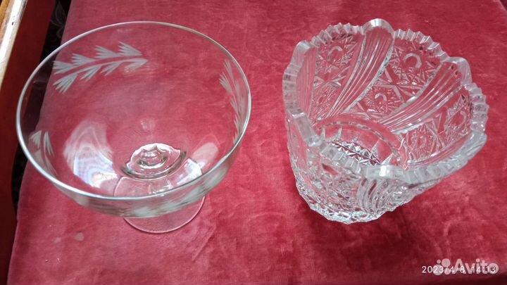 Вазы СССР для конфет