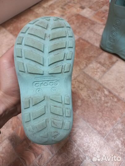 Резиновые сапоги crocs c10 17см