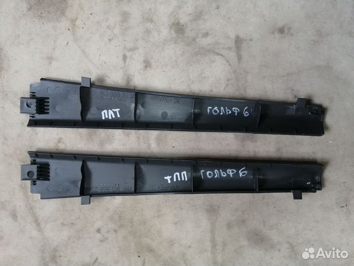 Обшивка передней стойки для VW Golf VI 2009-2013