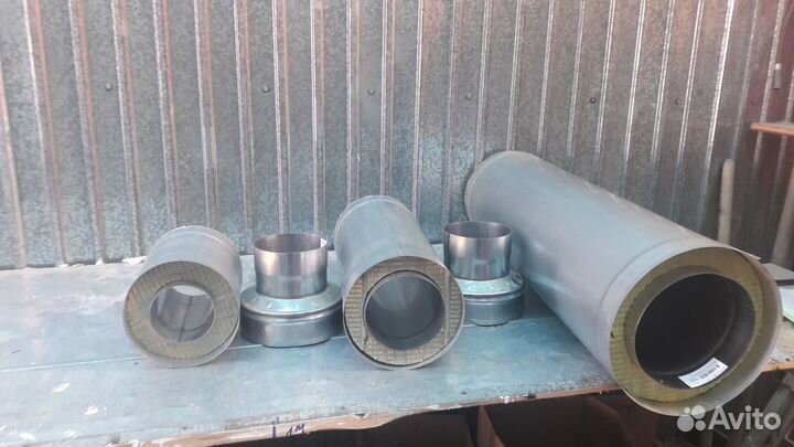 Дымоход двустенный