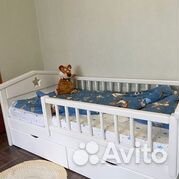 Детская кровать из массива сосны экстра-класса