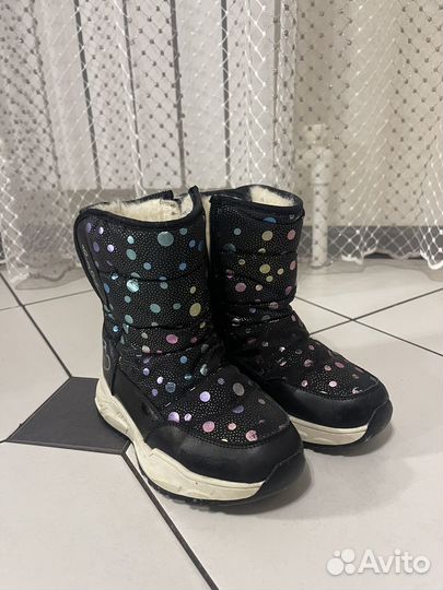 Сапоги зимние для девочки 30 размер